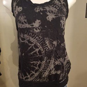 DKNY Women's Black Racer Back Tank Top